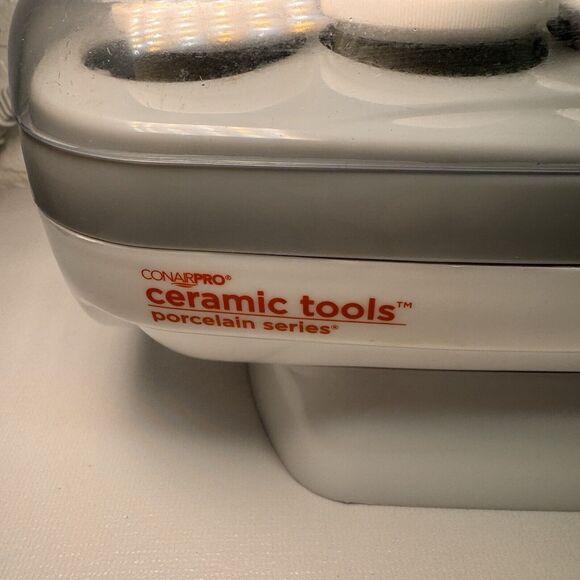 Conair Pro Ceramic Tools Porcelain Series 12 Sponge Roller Hair setter CHV14 - Picture 3 of 11